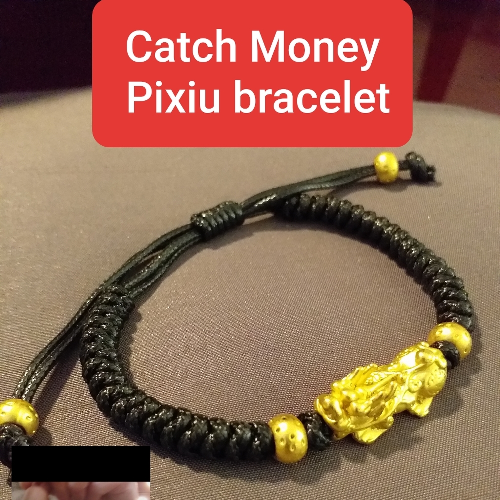 catch money & Lucky pixiu Bracelet